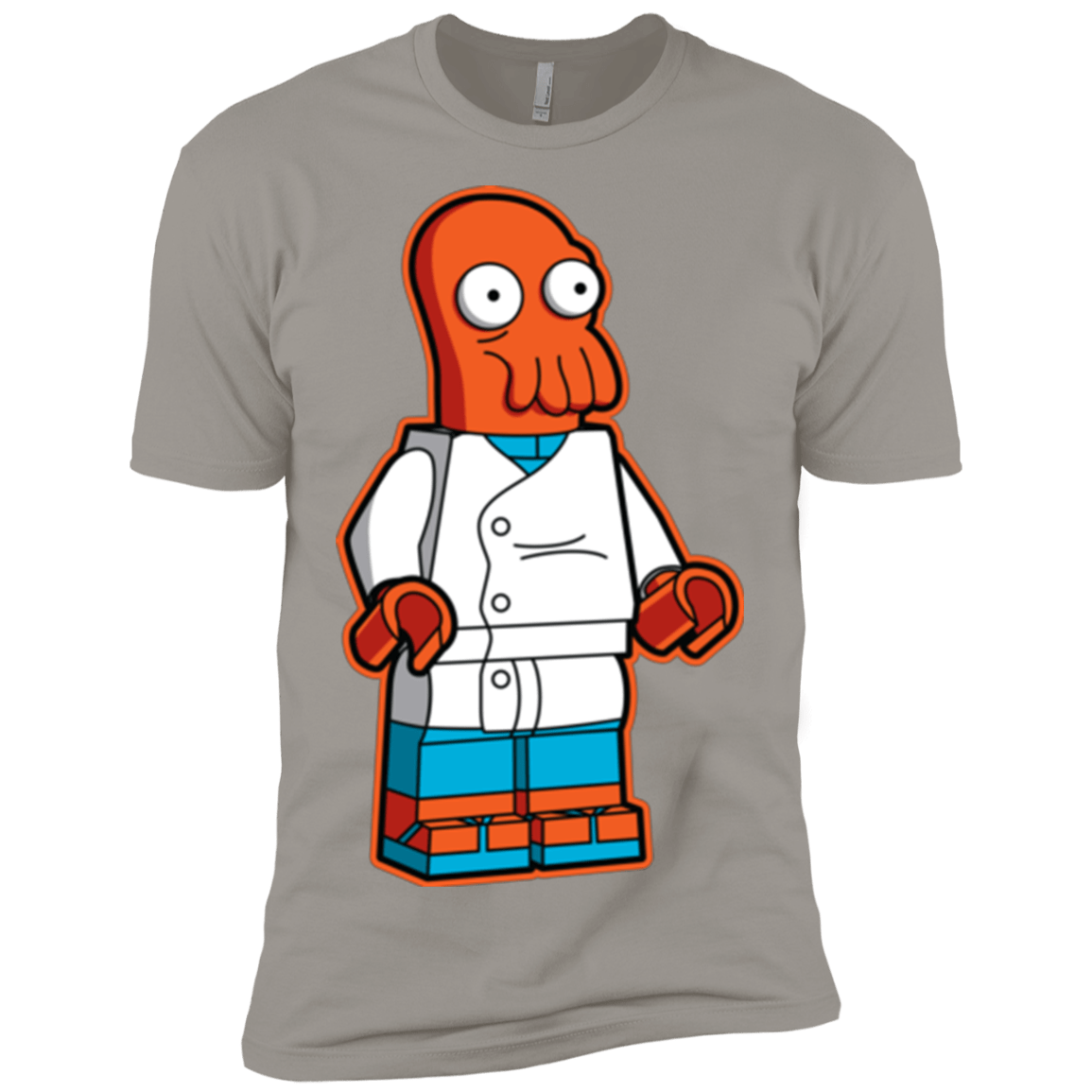 T-Shirts Light Grey / X-Small Zoidbrick Men's Premium T-Shirt