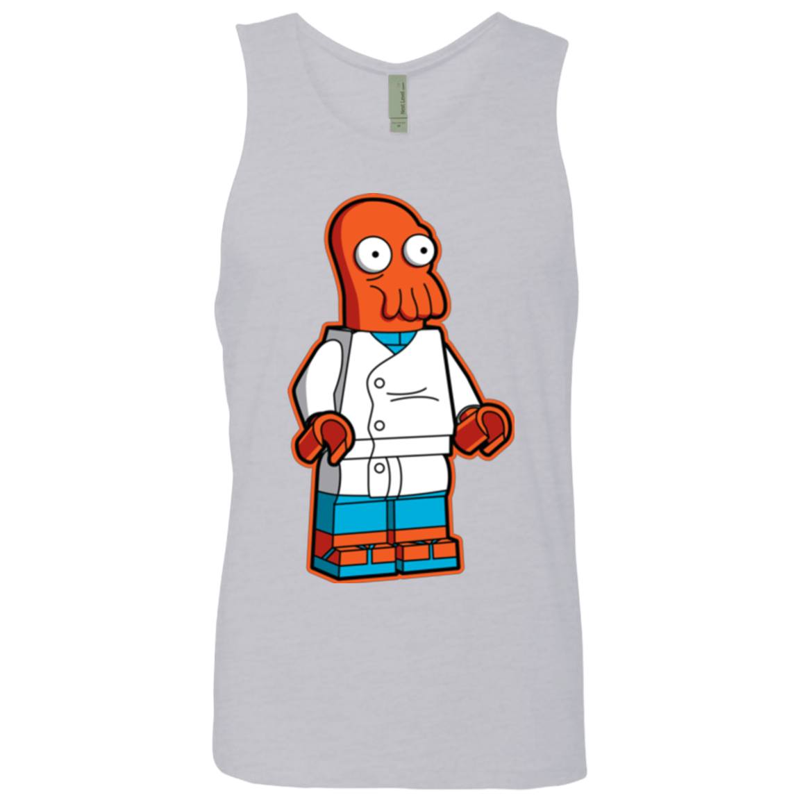 T-Shirts Heather Grey / Small Zoidbrick Men's Premium Tank Top