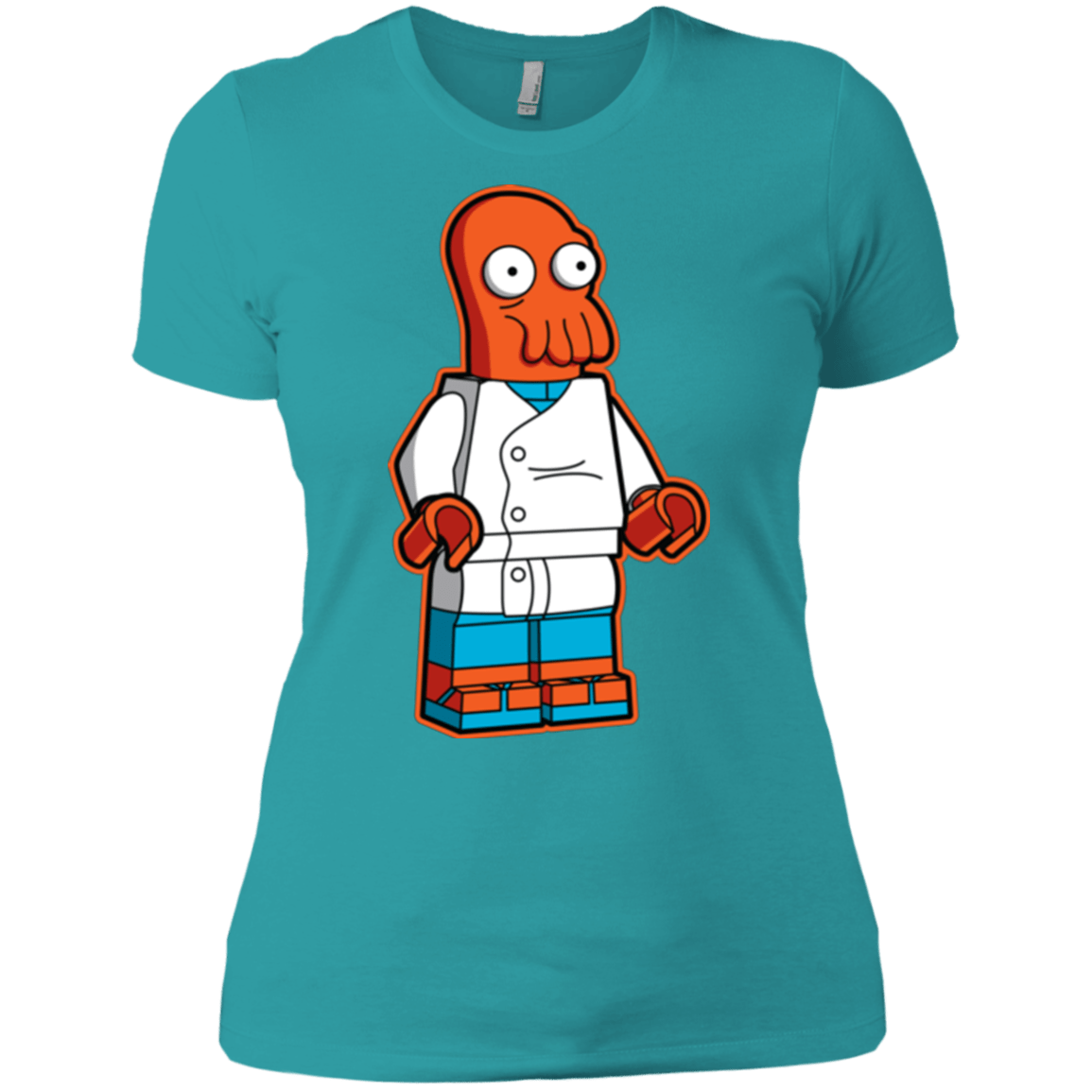 T-Shirts Tahiti Blue / X-Small Zoidbrick Women's Premium T-Shirt