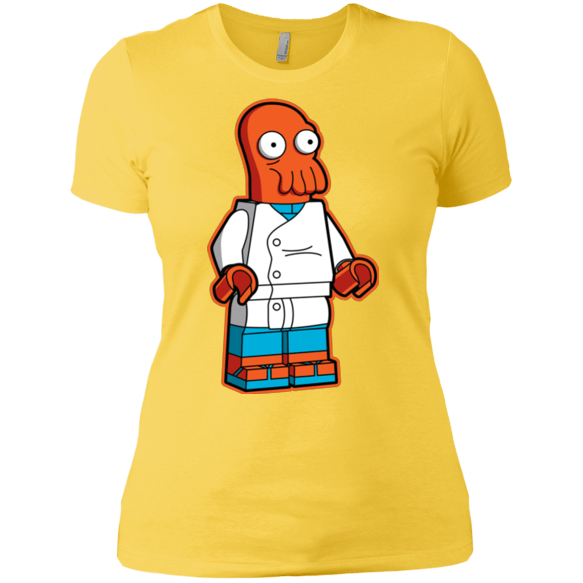 T-Shirts Vibrant Yellow / X-Small Zoidbrick Women's Premium T-Shirt