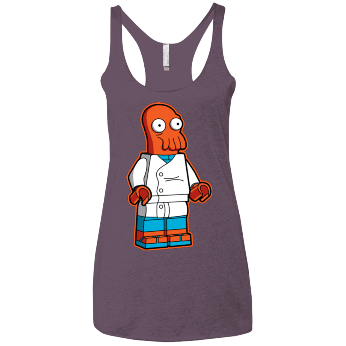 T-Shirts Vintage Purple / X-Small Zoidbrick Women's Triblend Racerback Tank