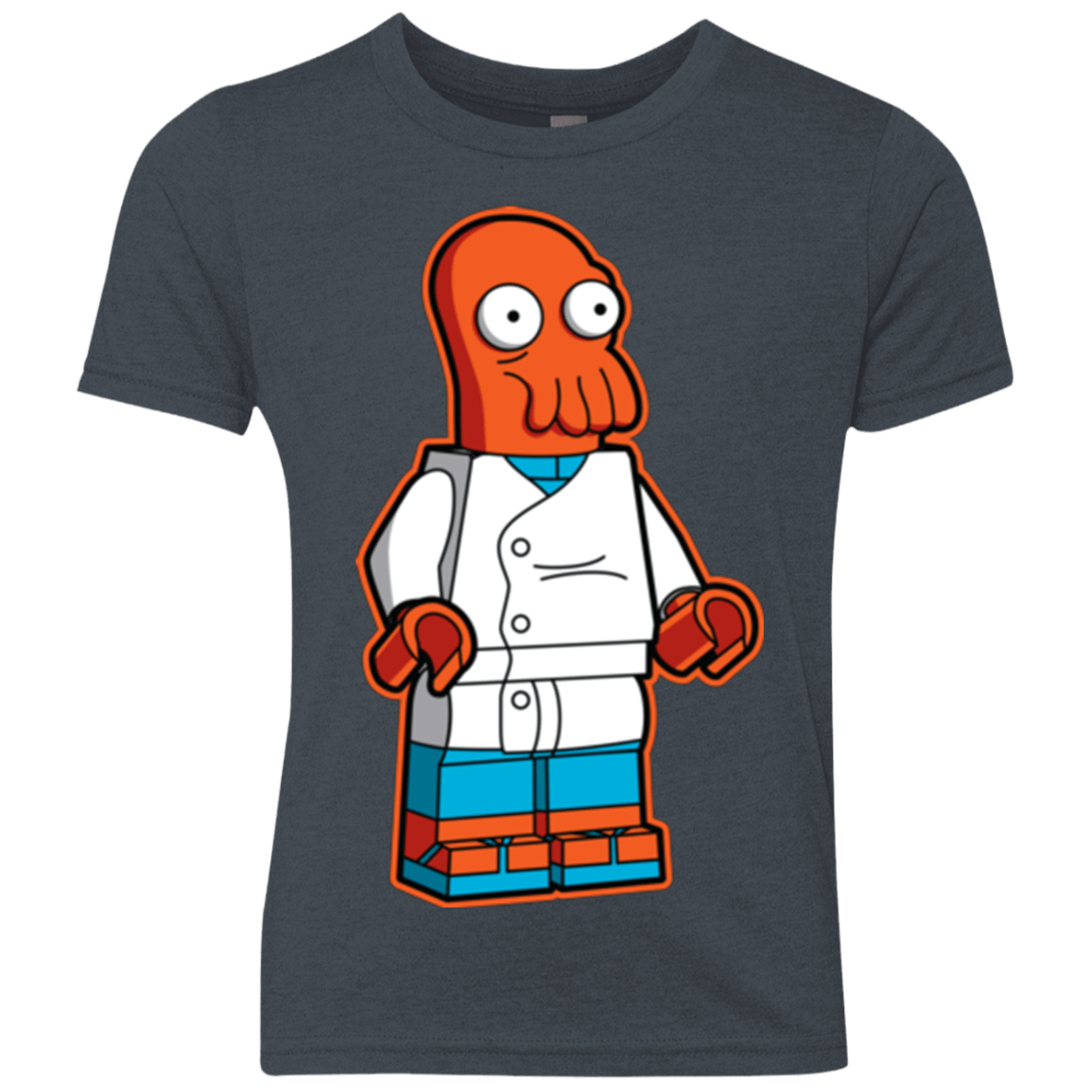 T-Shirts Vintage Navy / YXS Zoidbrick Youth Triblend T-Shirt