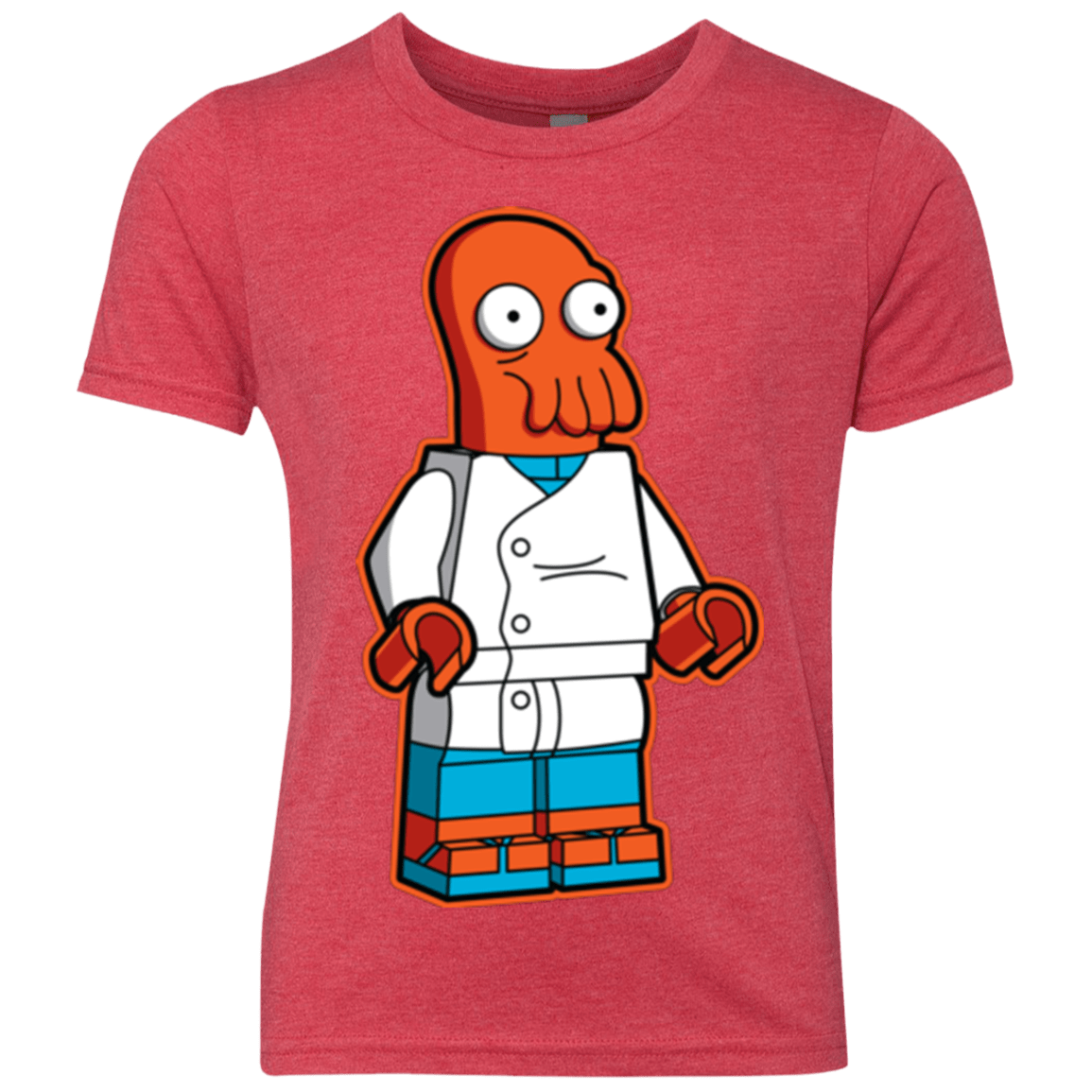 T-Shirts Vintage Red / YXS Zoidbrick Youth Triblend T-Shirt