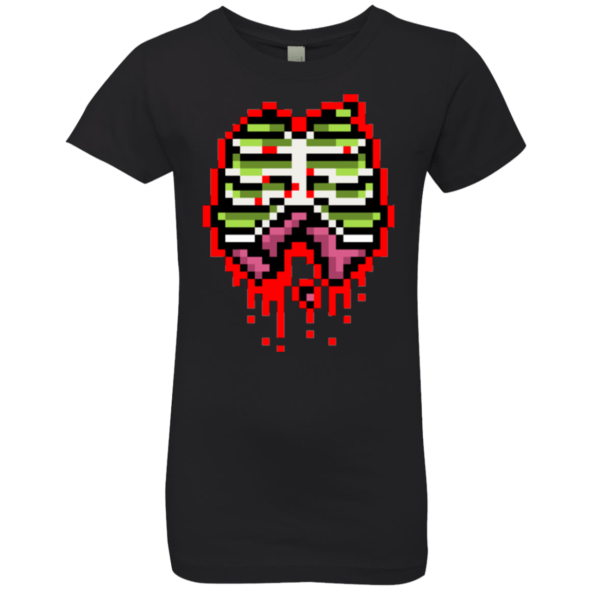T-Shirts Black / YXS Zombie Guts Girls Premium T-Shirt