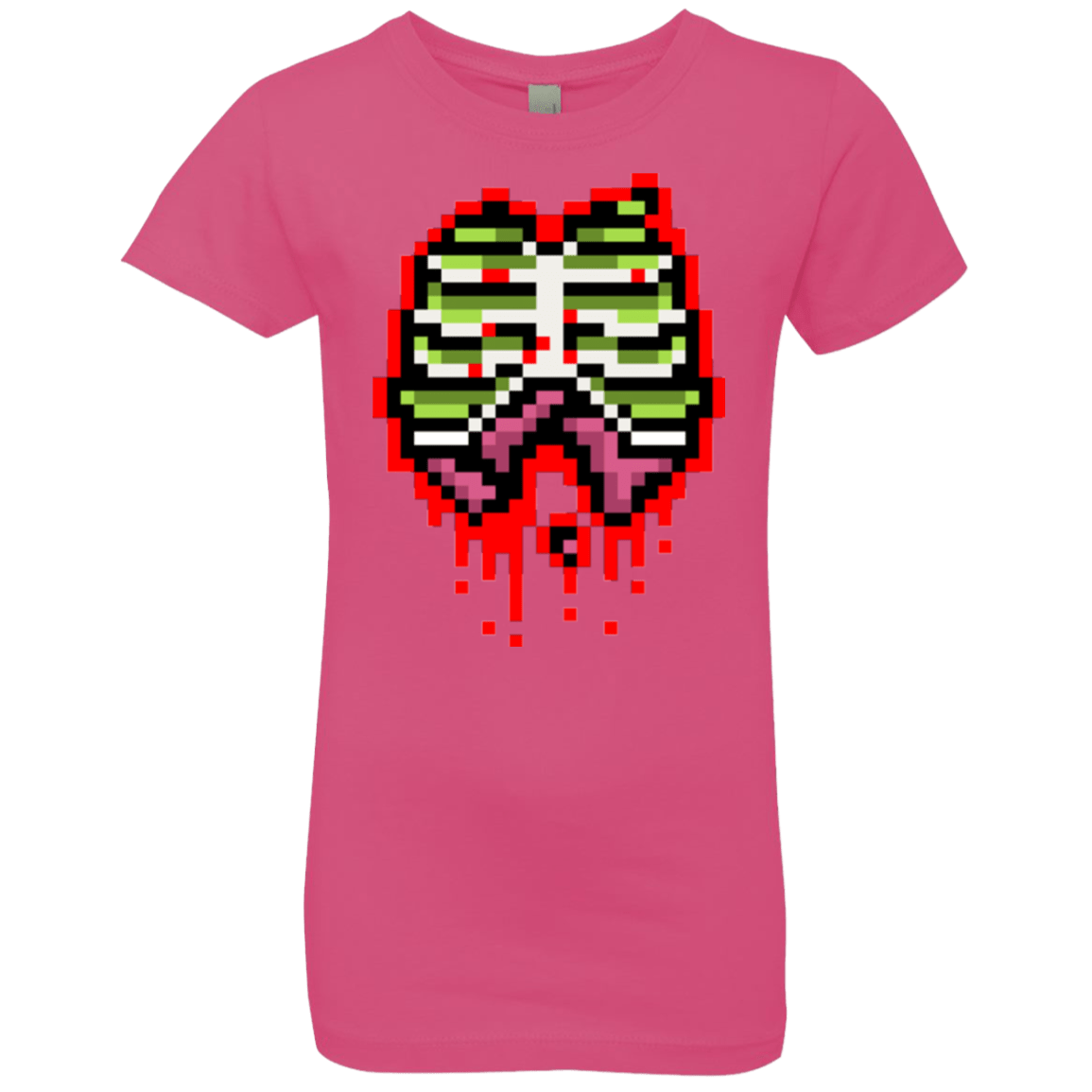 T-Shirts Hot Pink / YXS Zombie Guts Girls Premium T-Shirt