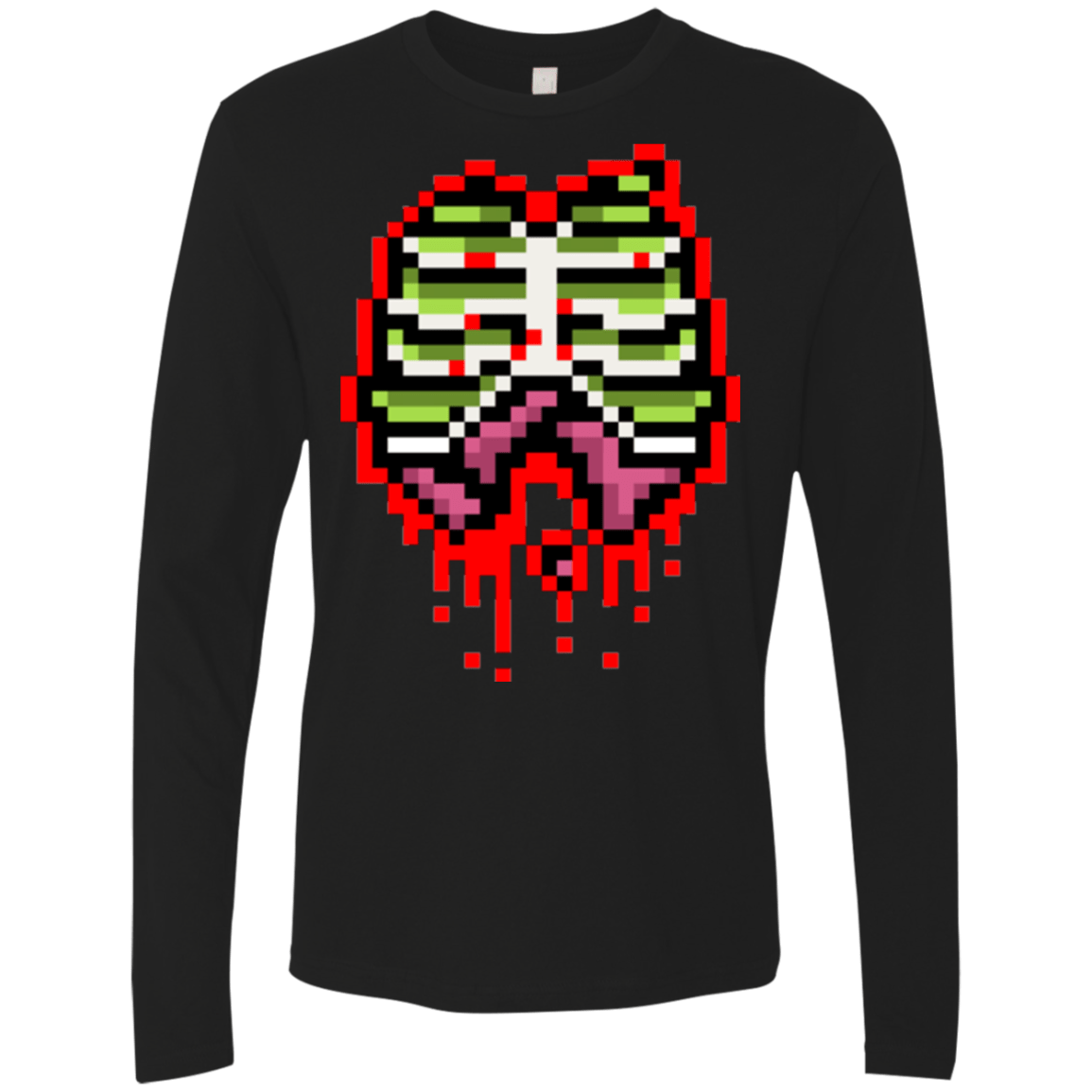 T-Shirts Black / Small Zombie Guts Men's Premium Long Sleeve