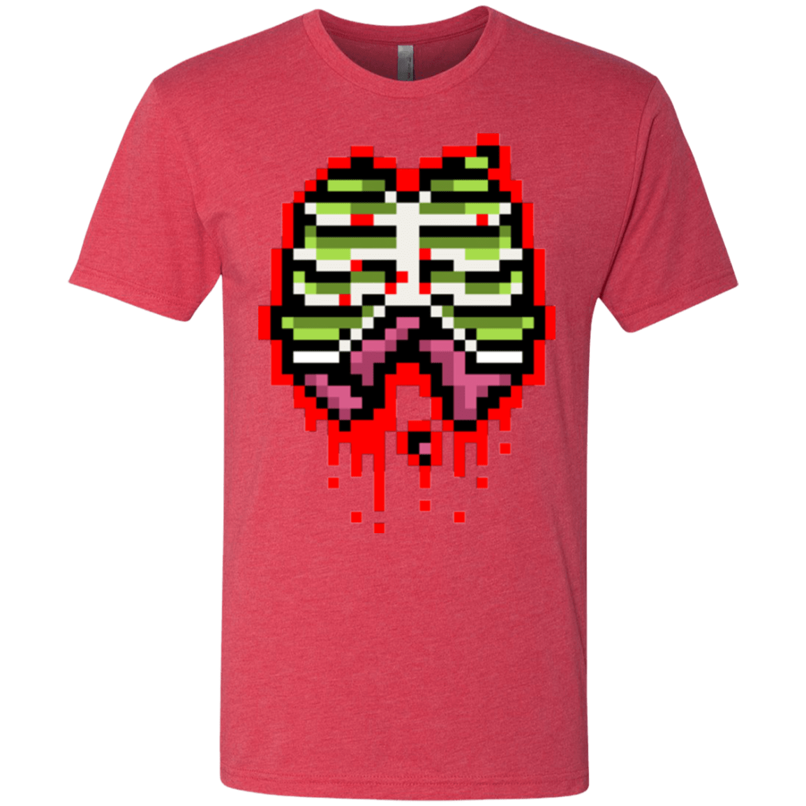 T-Shirts Vintage Red / Small Zombie Guts Men's Triblend T-Shirt