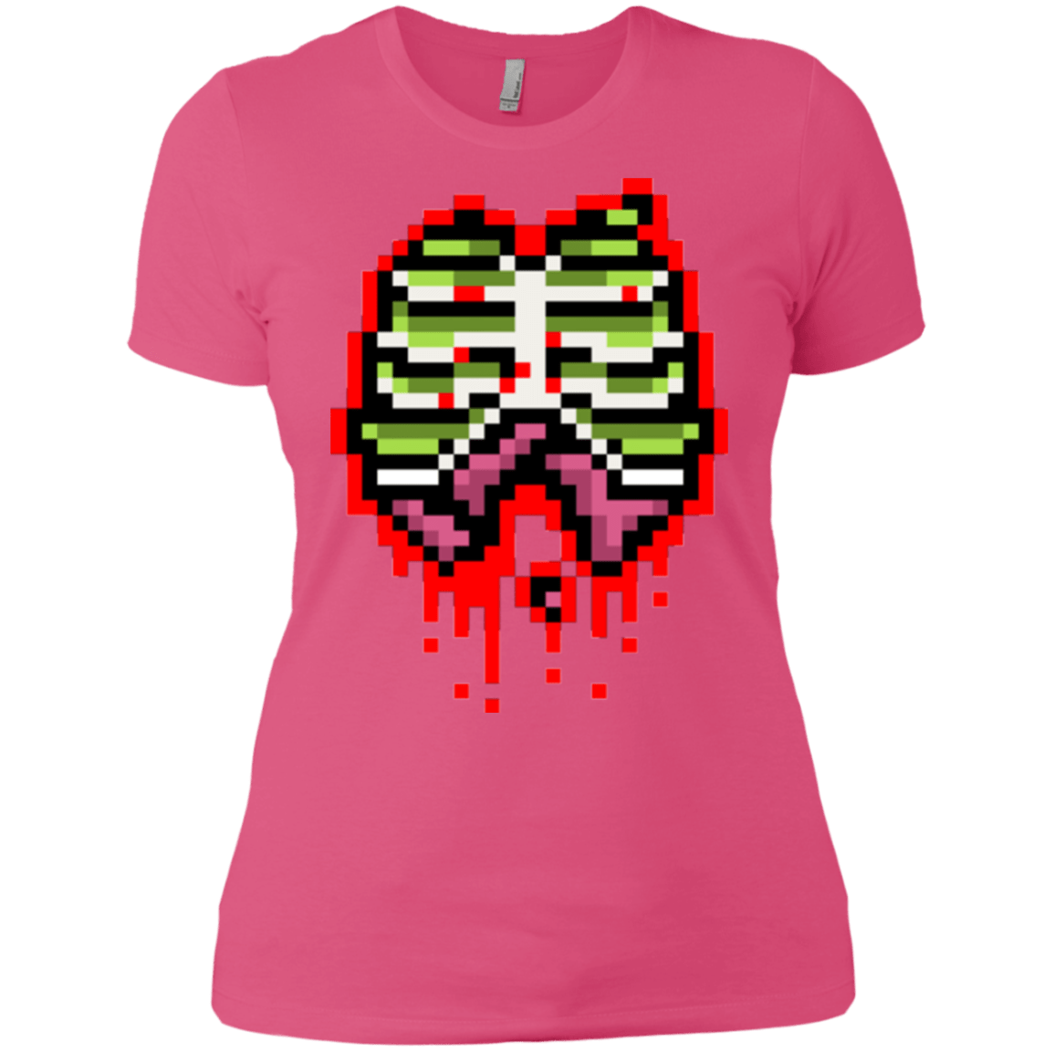 T-Shirts Hot Pink / X-Small Zombie Guts Women's Premium T-Shirt