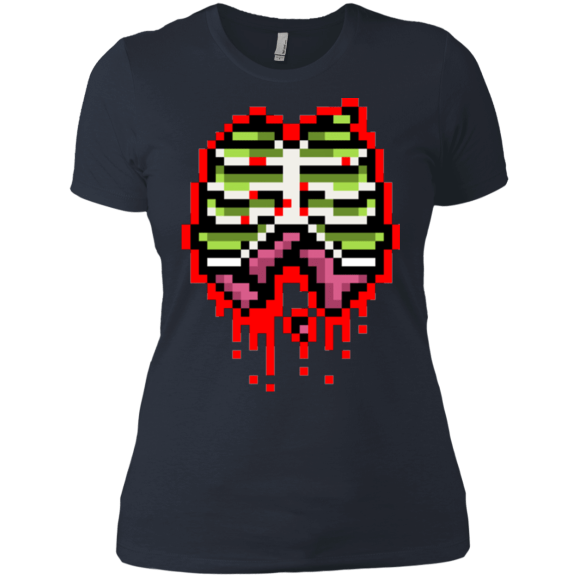 T-Shirts Indigo / X-Small Zombie Guts Women's Premium T-Shirt