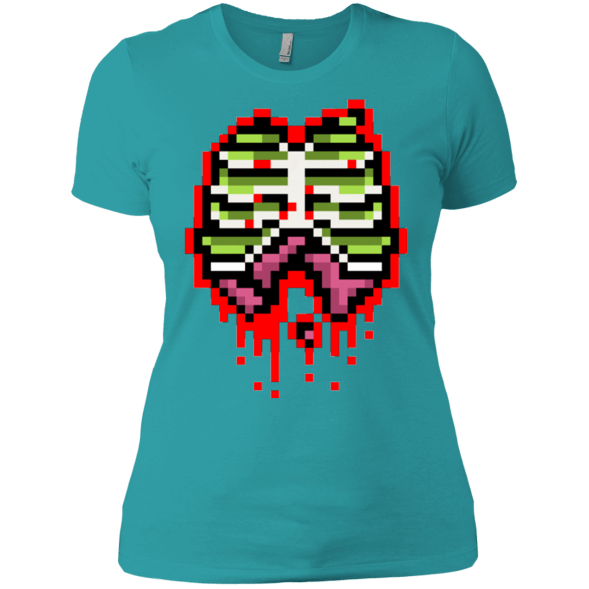 T-Shirts Tahiti Blue / X-Small Zombie Guts Women's Premium T-Shirt