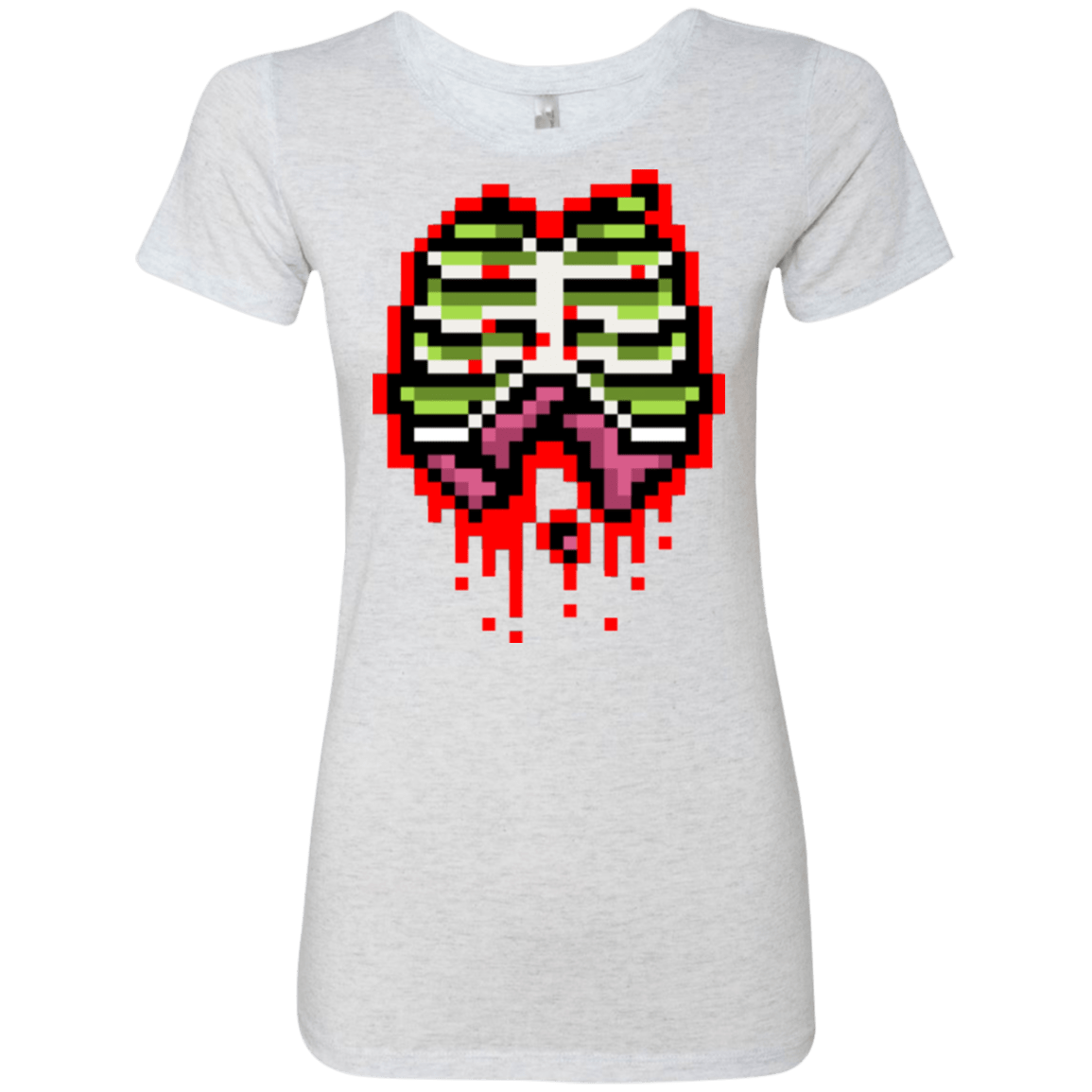 T-Shirts Heather White / Small Zombie Guts Women's Triblend T-Shirt