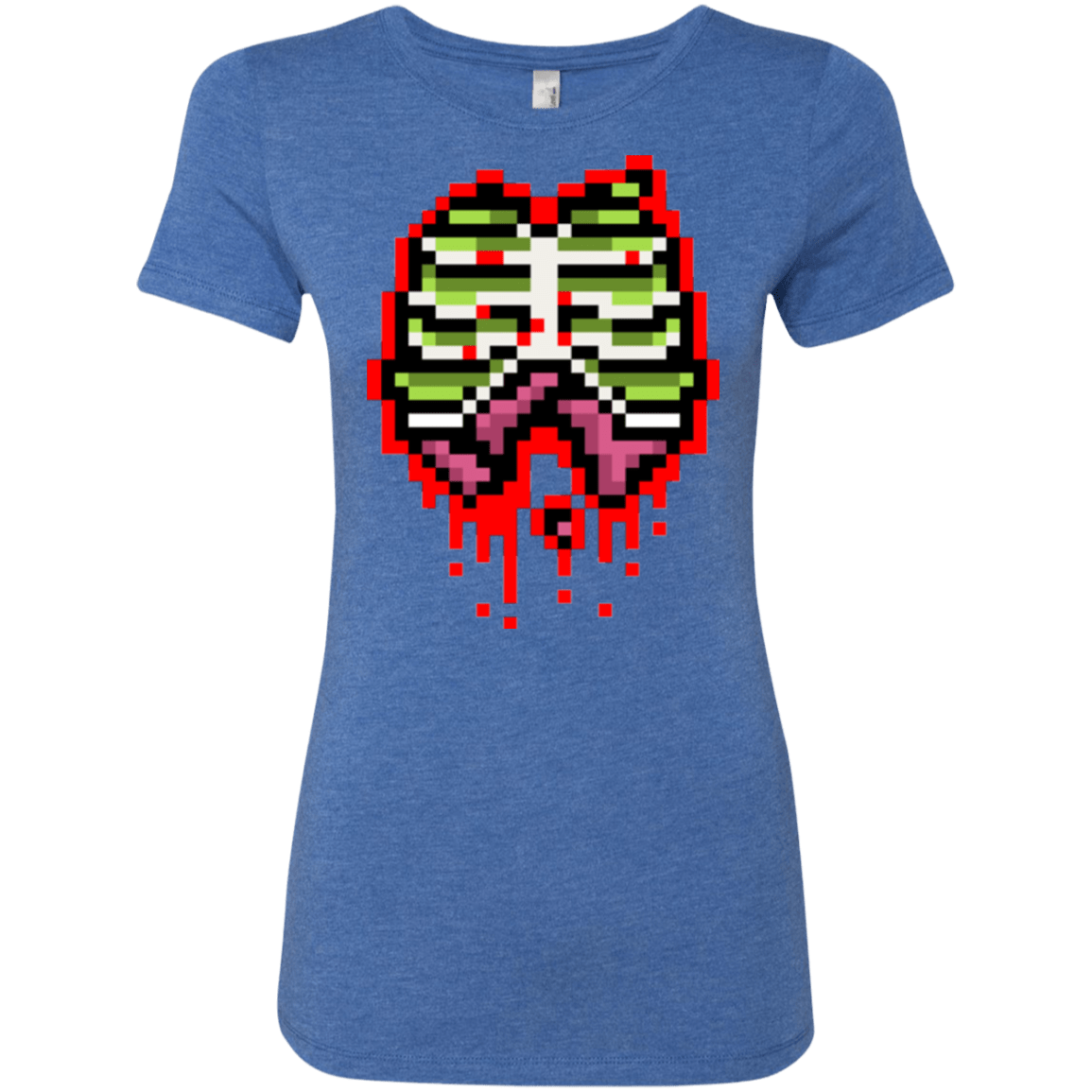 T-Shirts Vintage Royal / Small Zombie Guts Women's Triblend T-Shirt