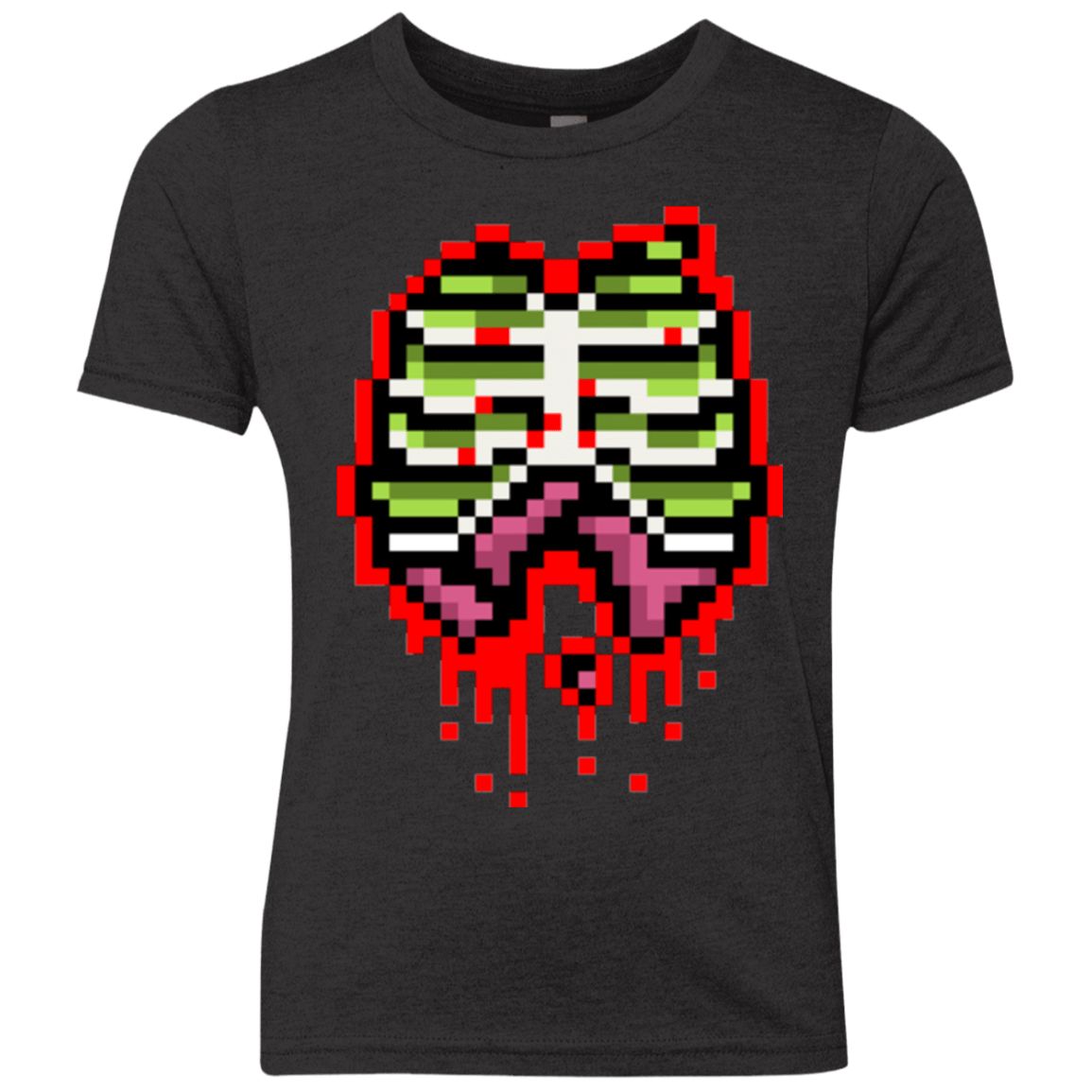 T-Shirts Vintage Black / YXS Zombie Guts Youth Triblend T-Shirt