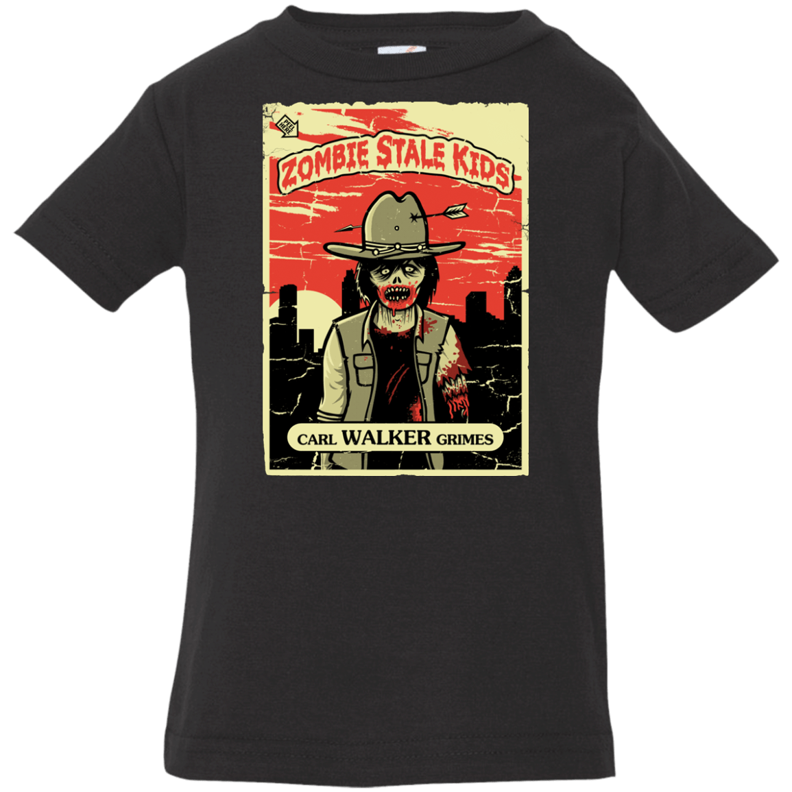 T-Shirts Black / 6 Months Zombie Stale Kids Infant Premium T-Shirt