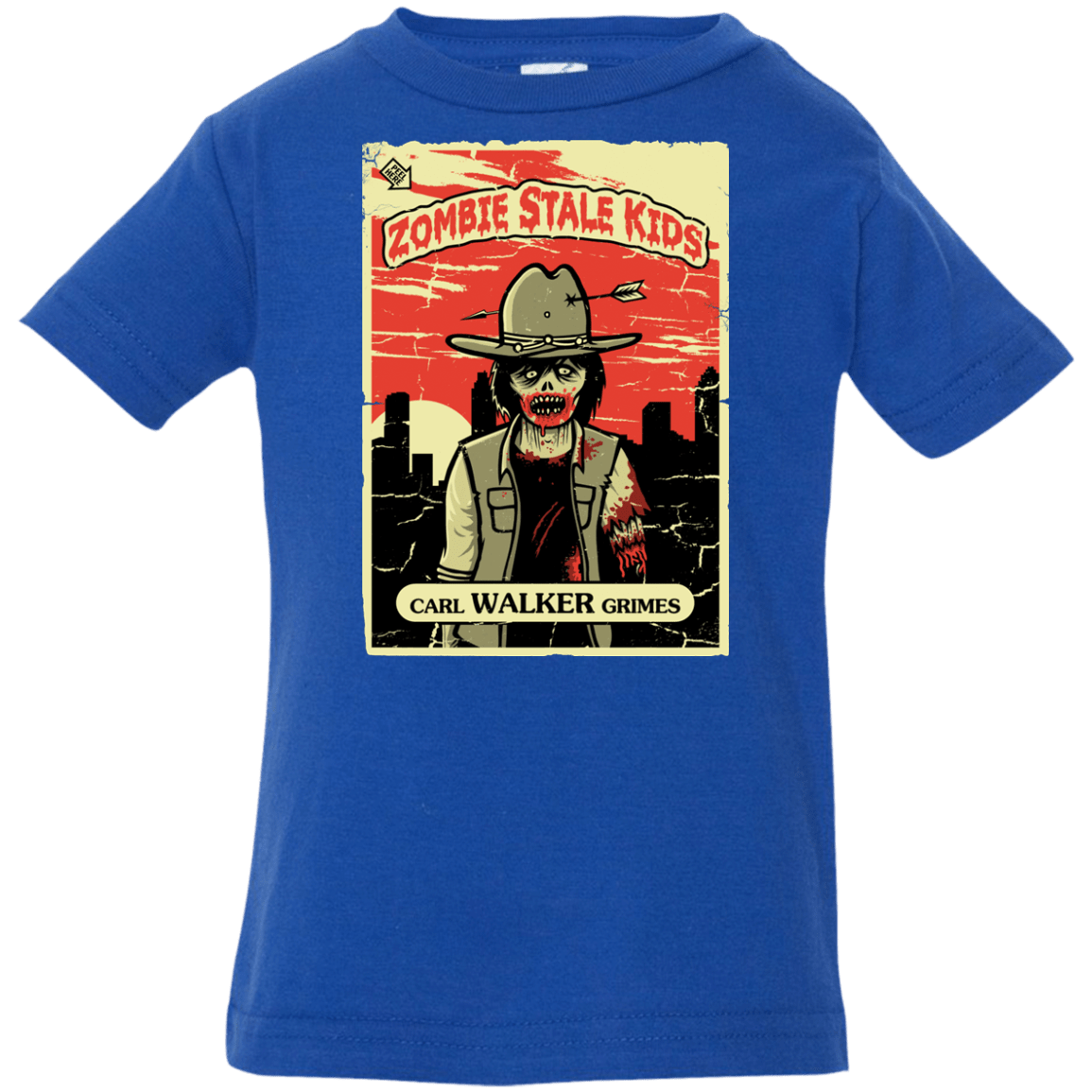 T-Shirts Royal / 6 Months Zombie Stale Kids Infant Premium T-Shirt