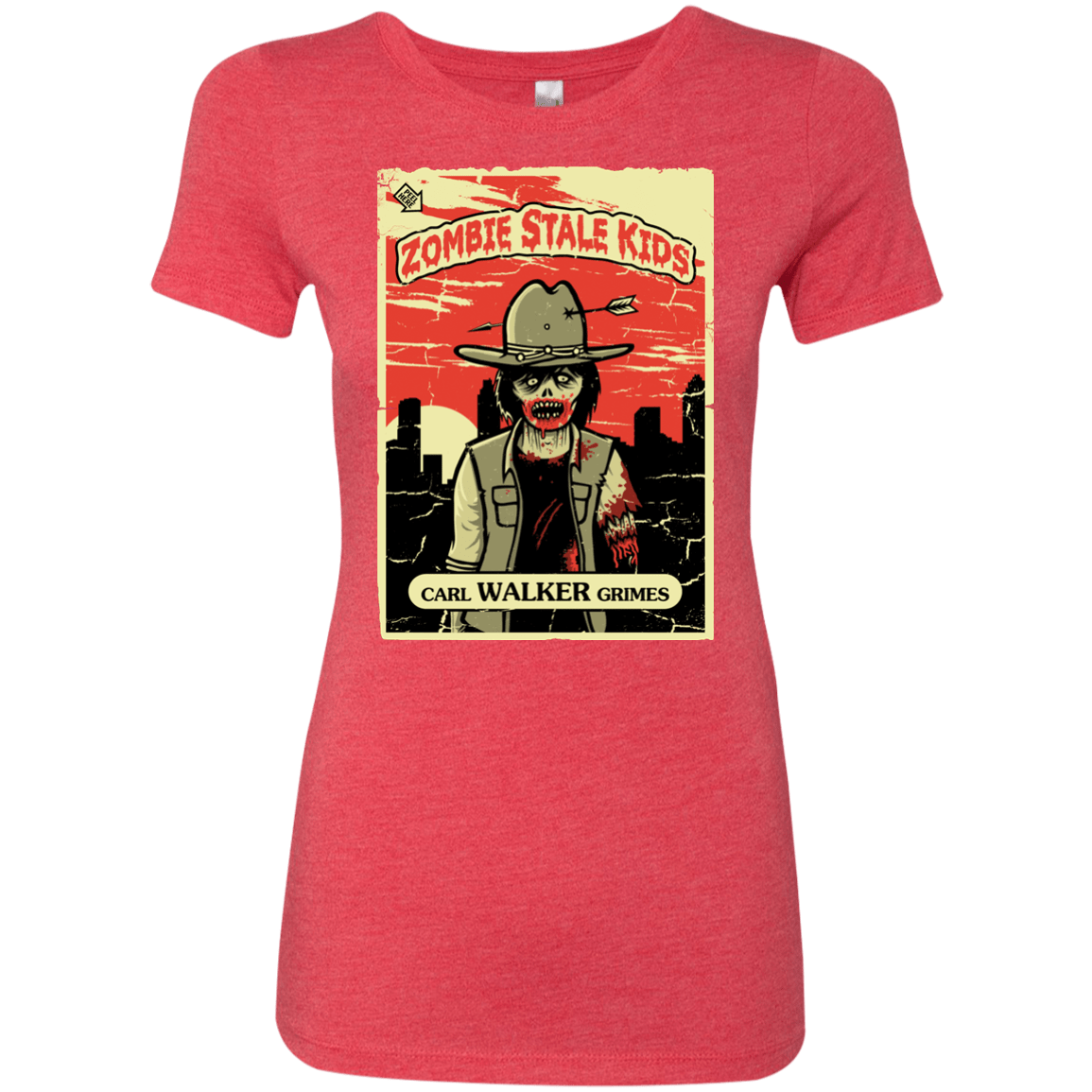 T-Shirts Vintage Red / Small Zombie Stale Kids Women's Triblend T-Shirt