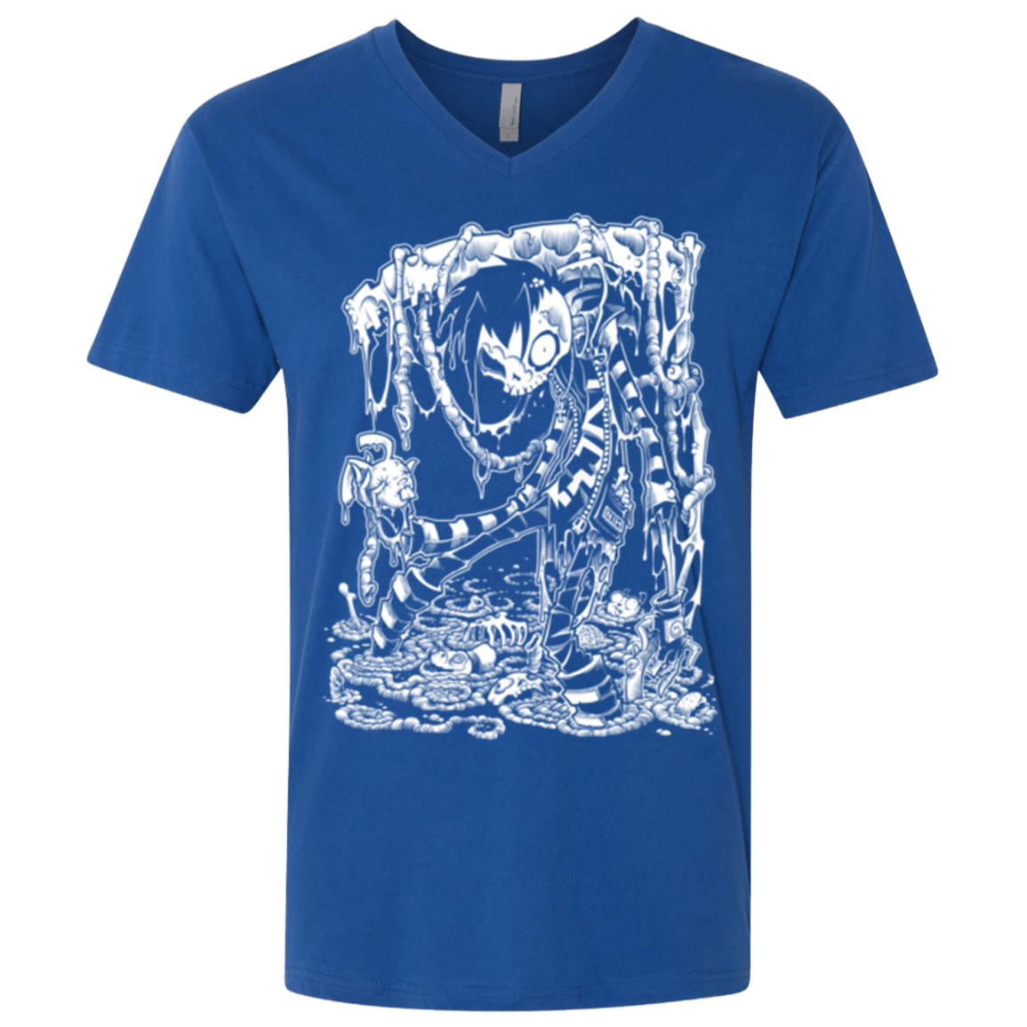 T-Shirts Royal / X-Small Zombnny Men's Premium V-Neck