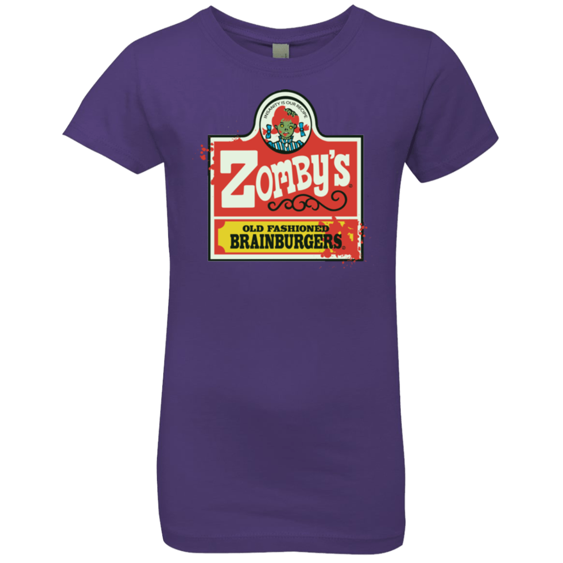 T-Shirts Purple Rush / YXS zombys Girls Premium T-Shirt