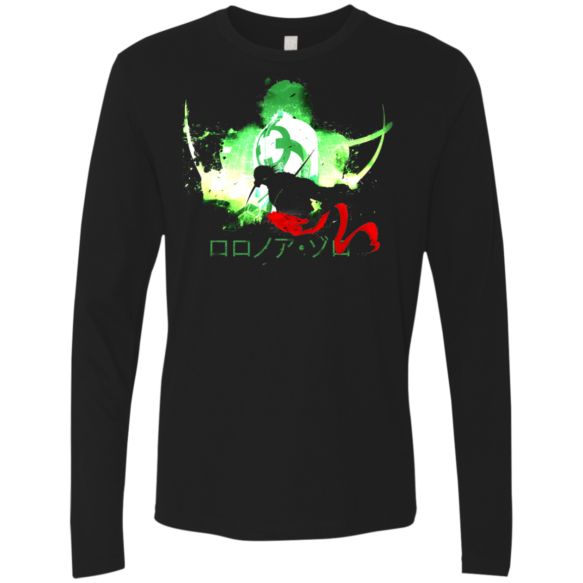 T-Shirts Black / S ZRO Men's Premium Long Sleeve