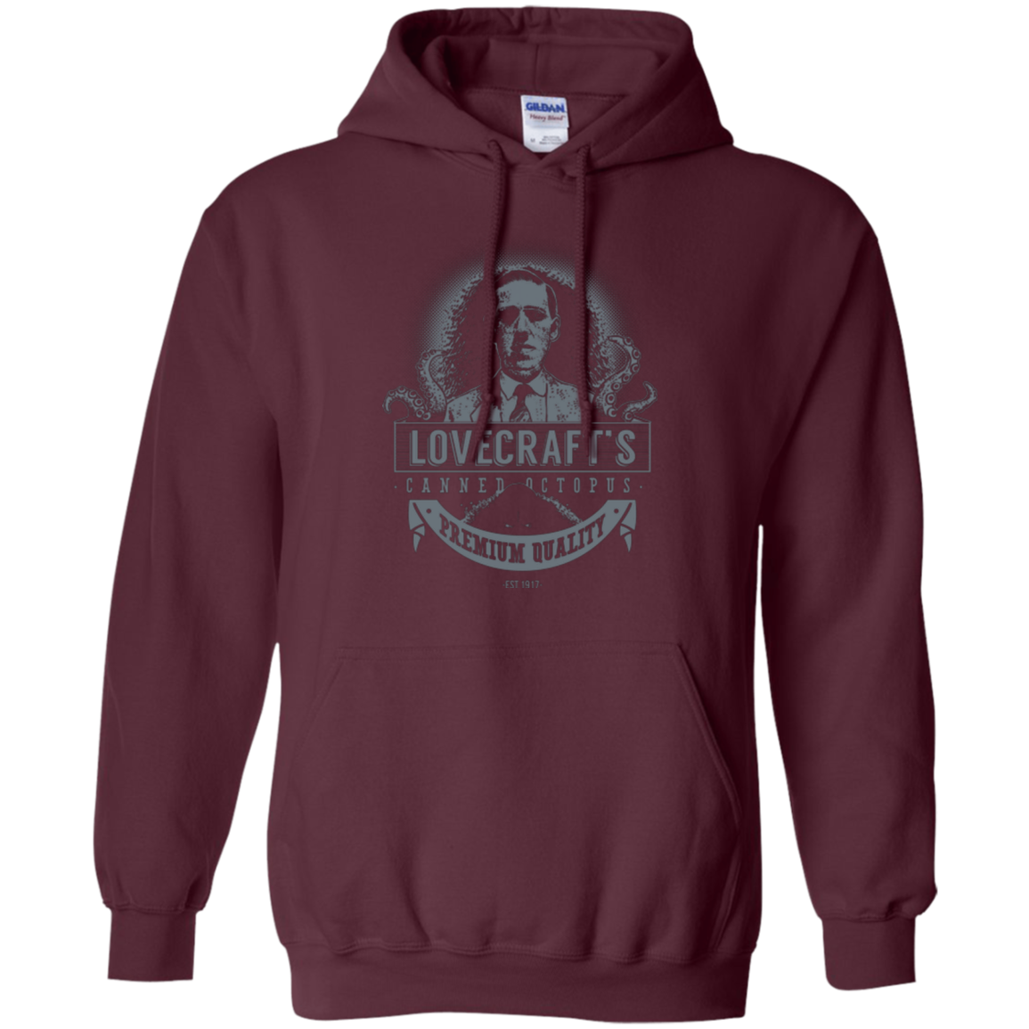 Lovecraft Canned Octopus Pullover Hoodie