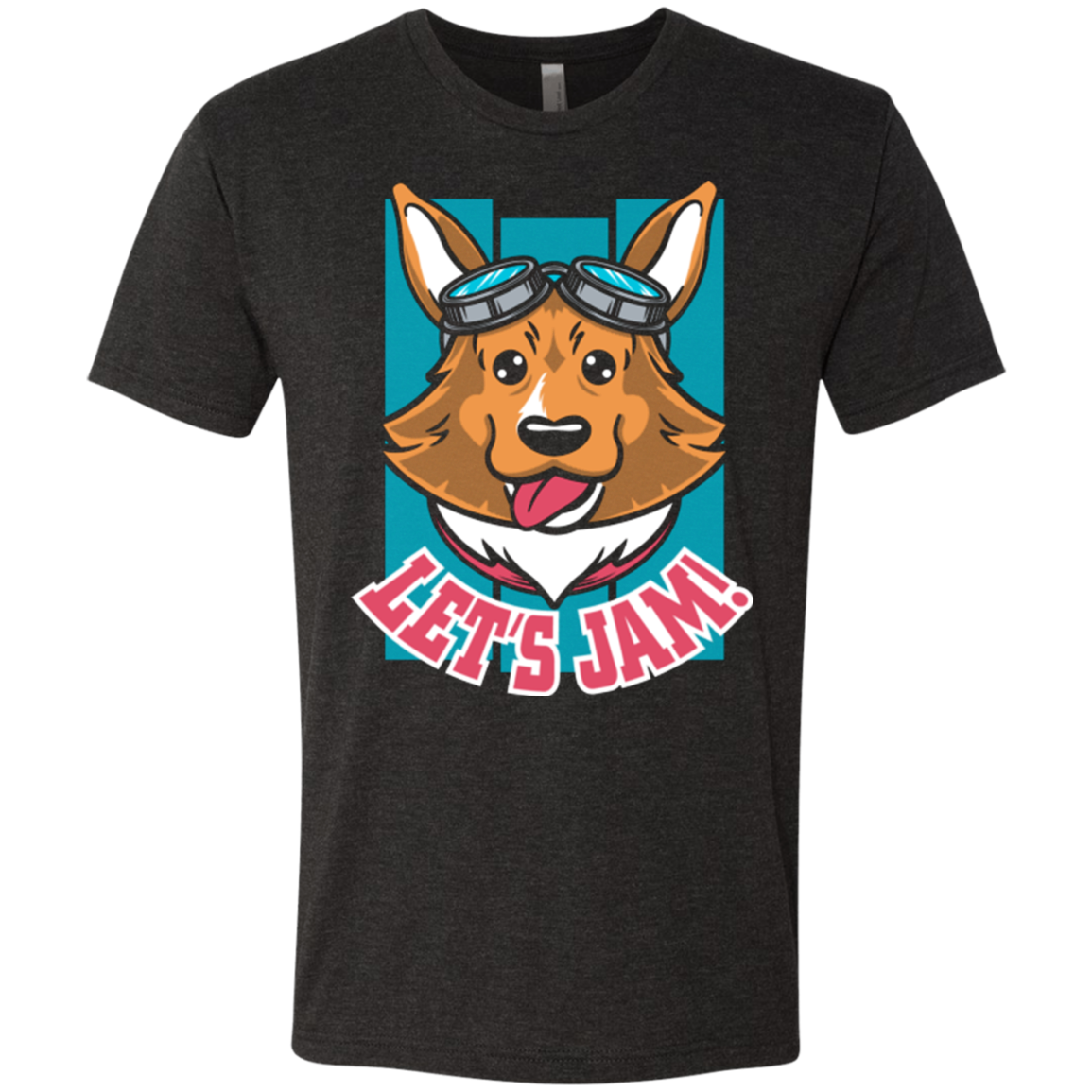 Lets Jam (2) Men's Triblend T-Shirt