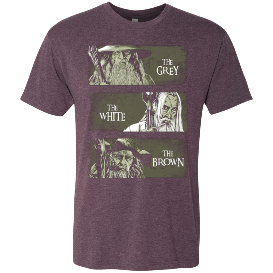 Wizards of Middle Earth Men's Triblend T-Shirt