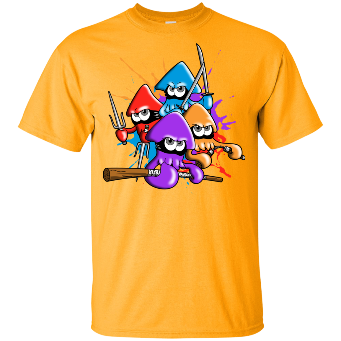 Teenage Mutant Ninja Squids Youth T-Shirt