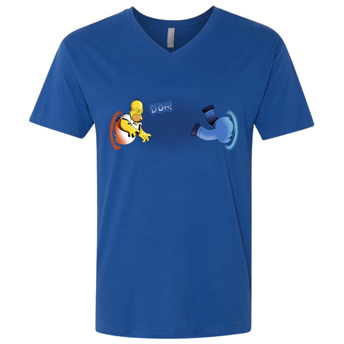 Portal D'oh Men's Premium V-Neck