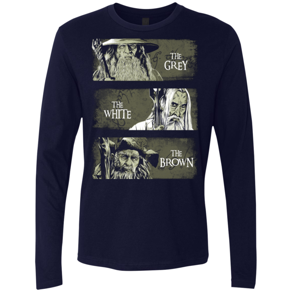 Wizards of Middle Earth Men's Premium Long Sleeve