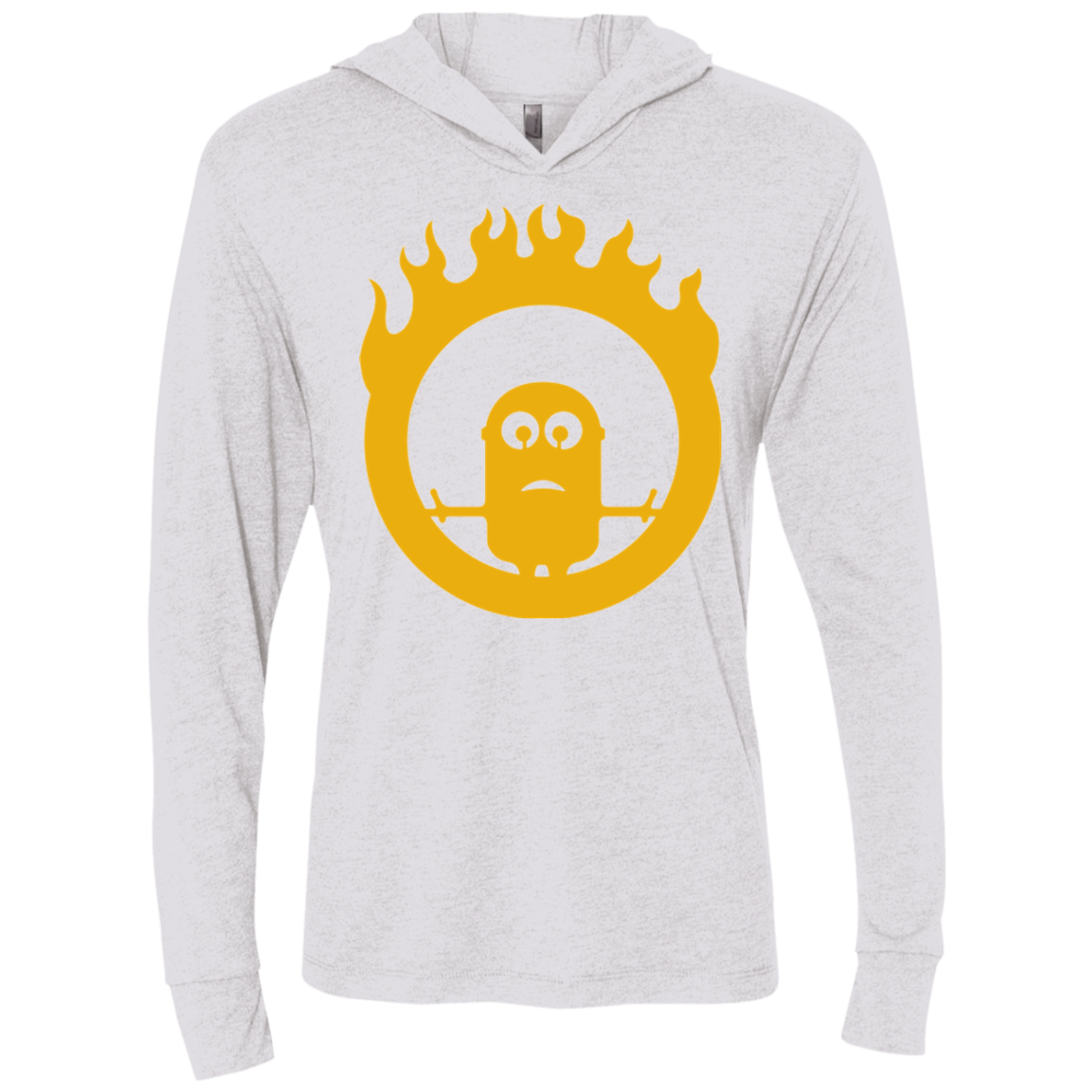 War Minions Triblend Long Sleeve Hoodie Tee