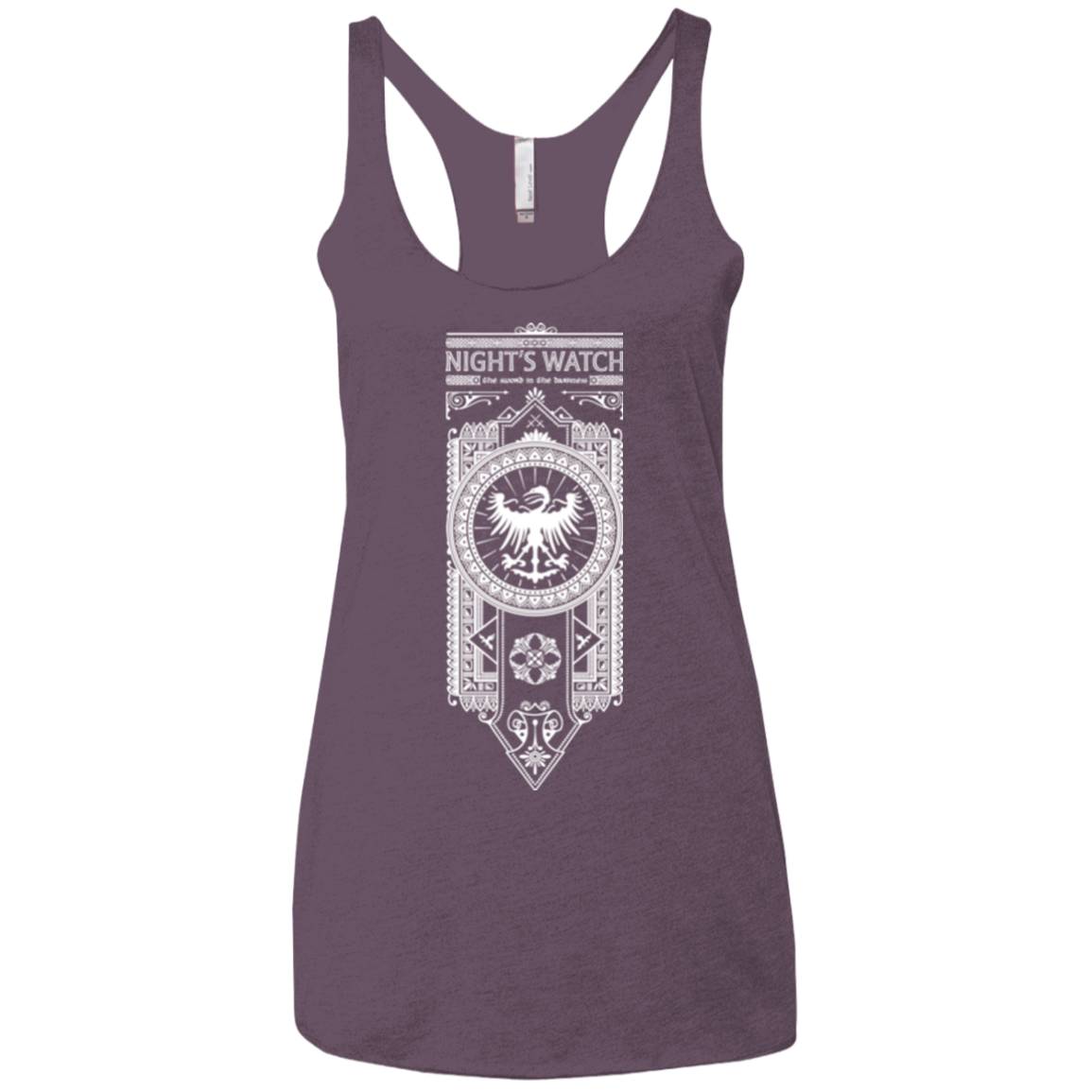 Nights Watch Women's Triblend Racerback Tank