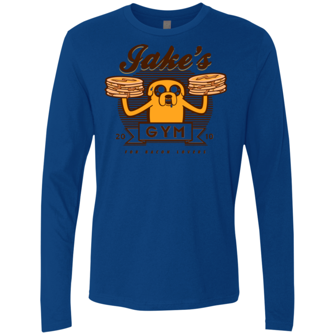 Bacon lovers gym Men's Premium Long Sleeve
