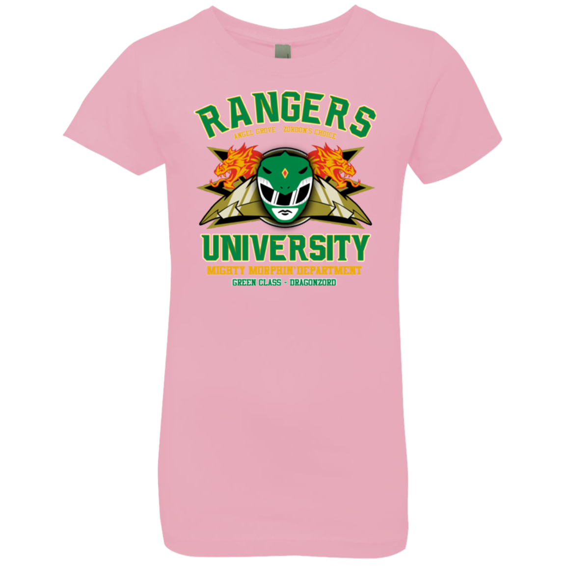 Rangers U Green Ranger Girls Premium T-Shirt