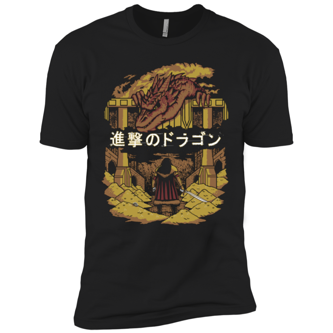 Attack on Dragon Men's Premium T-Shirt