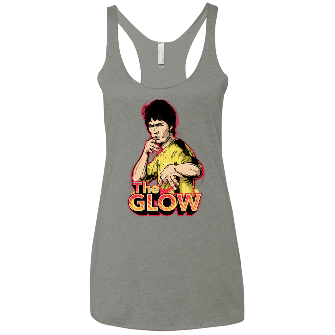 The Glow Women's Triblend Racerback Tank