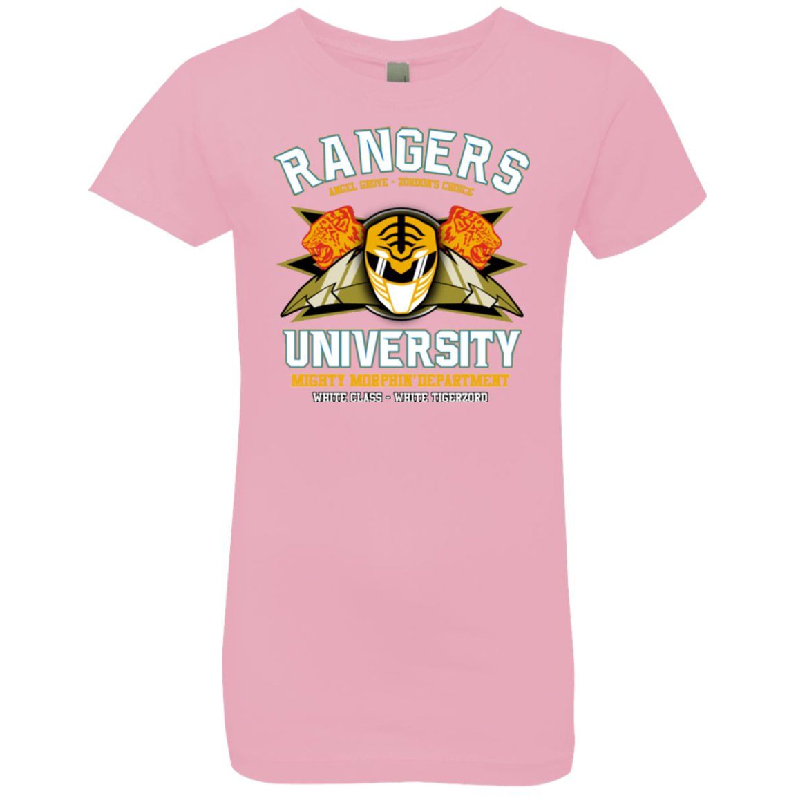 Rangers U White Ranger Girls Premium T-Shirt