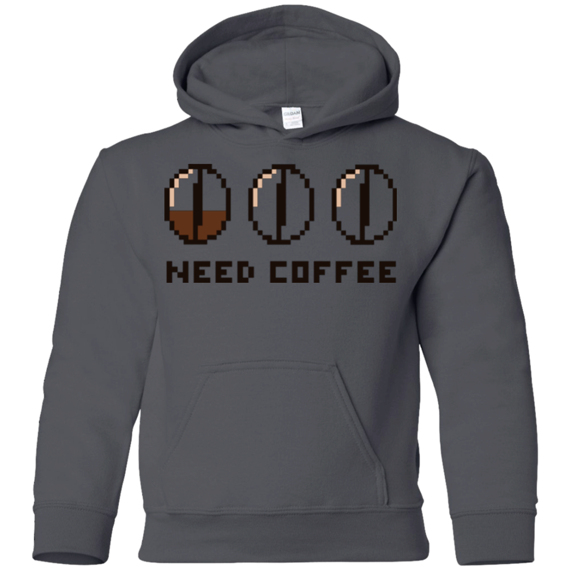 Need Coffee Youth Hoodie