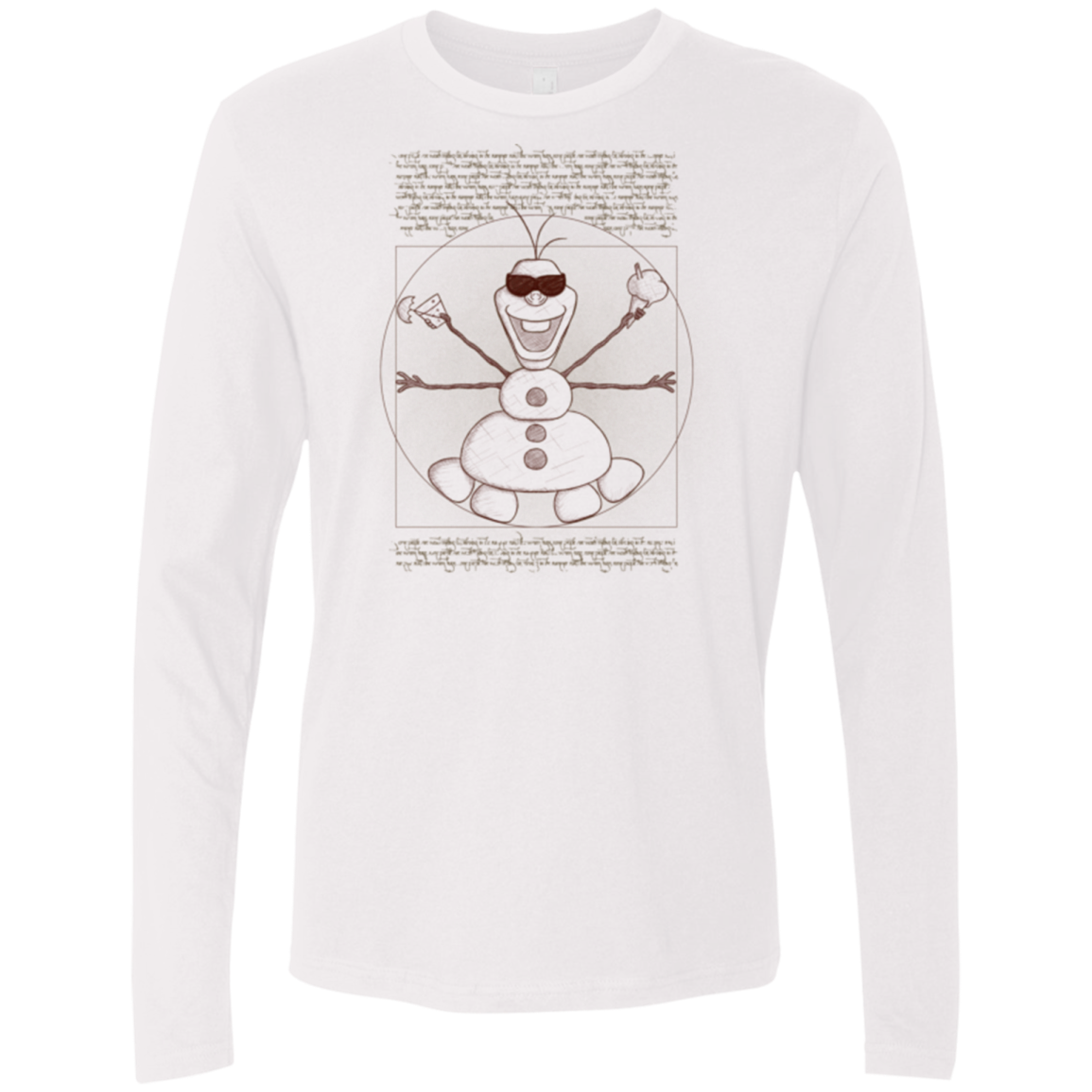 Vitruvian Summer Men's Premium Long Sleeve