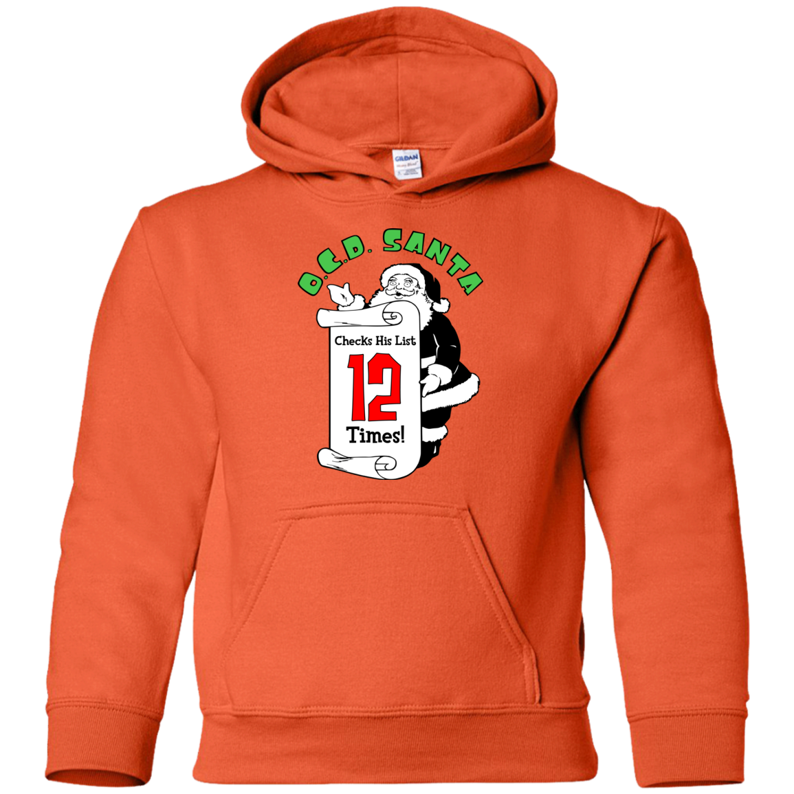 OCD Santa Youth Hoodie