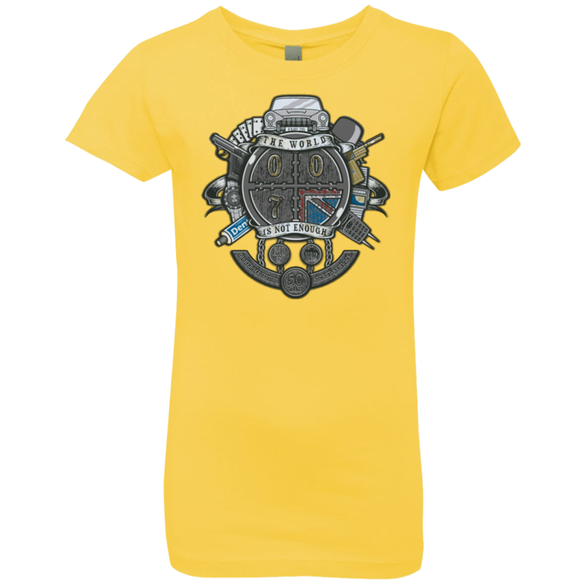 British Spy Crest Girls Premium T-Shirt