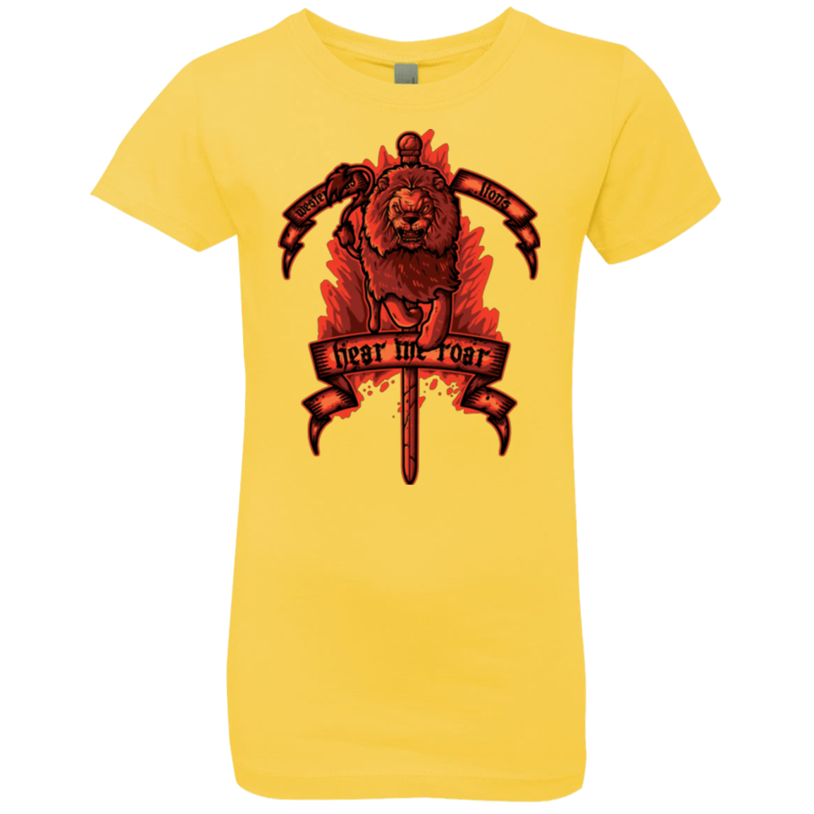 HEAR ME ROAR Girls Premium T-Shirt