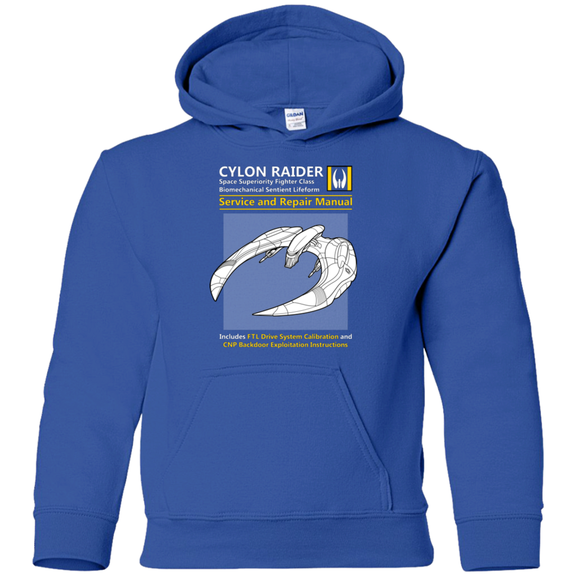 CYLON RAIDER SERVICE & REPAIR MANUAL Youth Hoodie