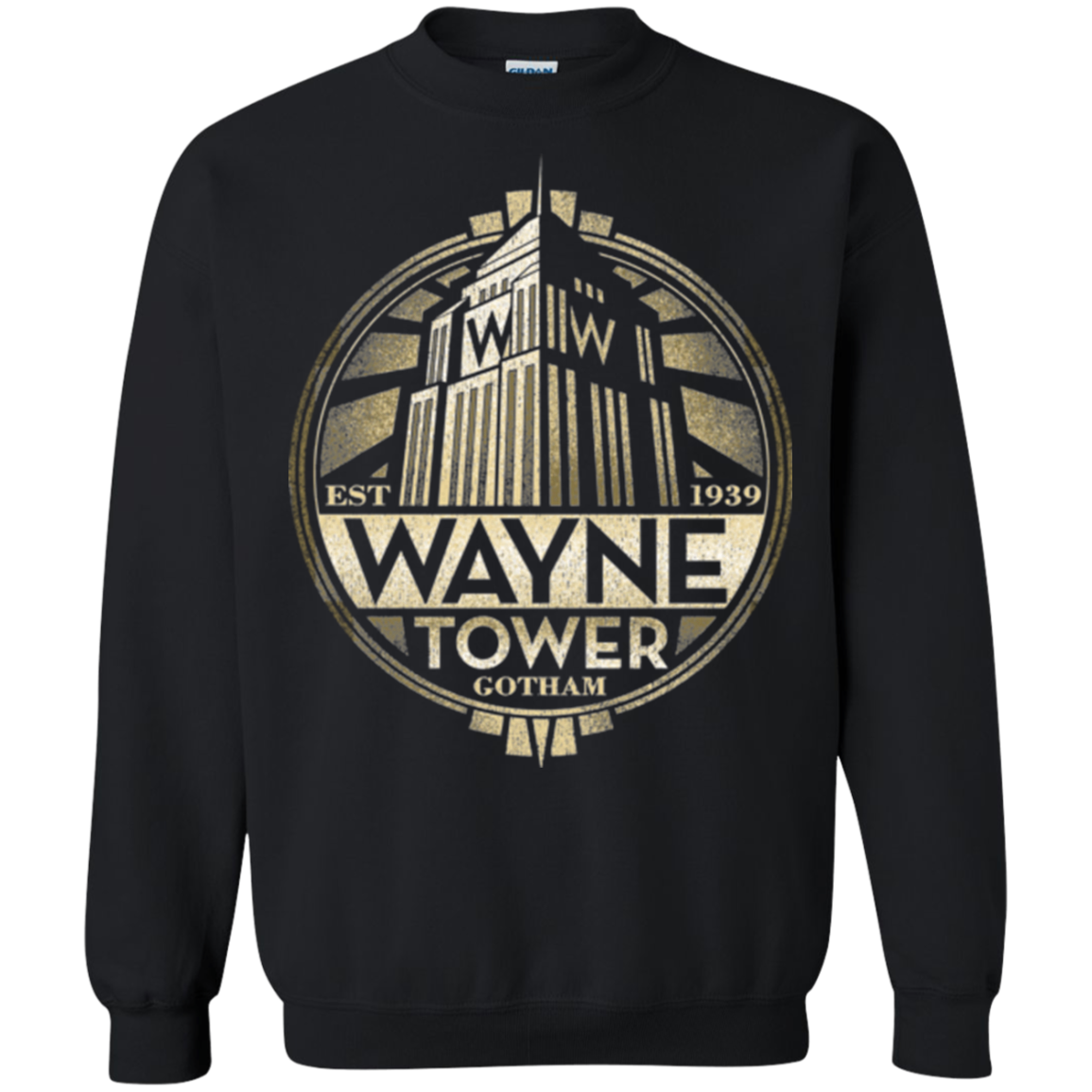 Wayne Tower Crewneck Sweatshirt