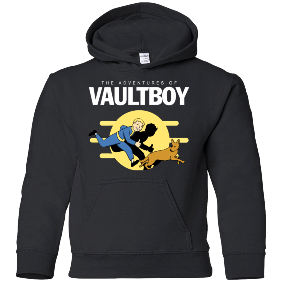 Boy and his dog Youth Hoodie