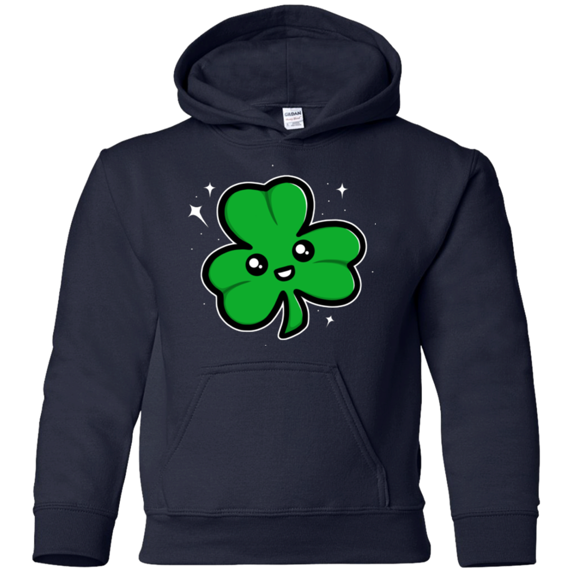 Super Cute Shamrock Youth Hoodie
