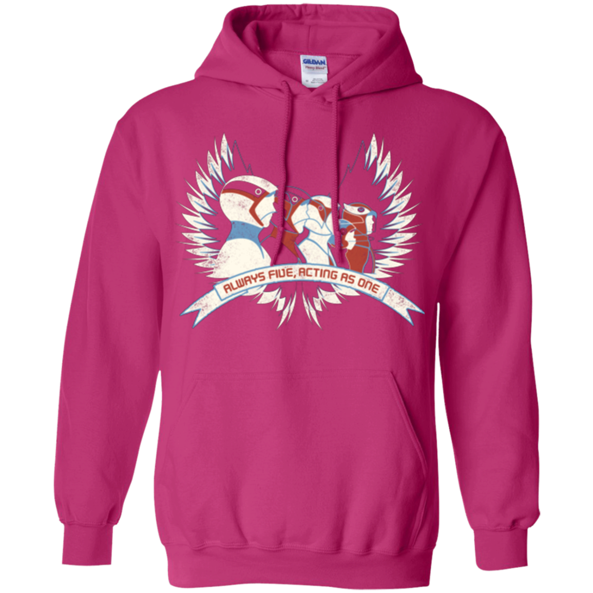 Always Five Acting As One Pullover Hoodie