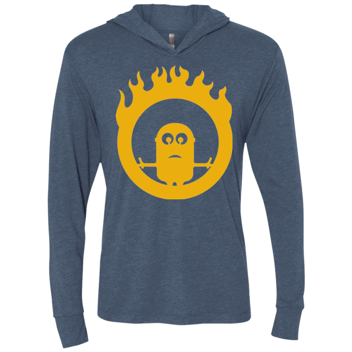 War Minions Triblend Long Sleeve Hoodie Tee