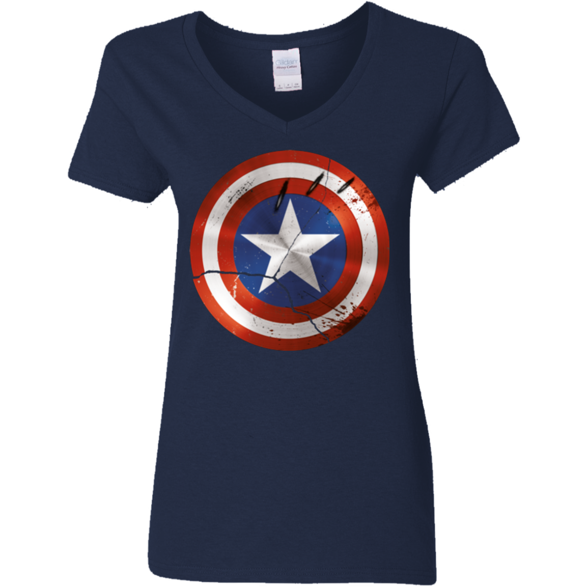 Civil War Women's V-Neck T-Shirt