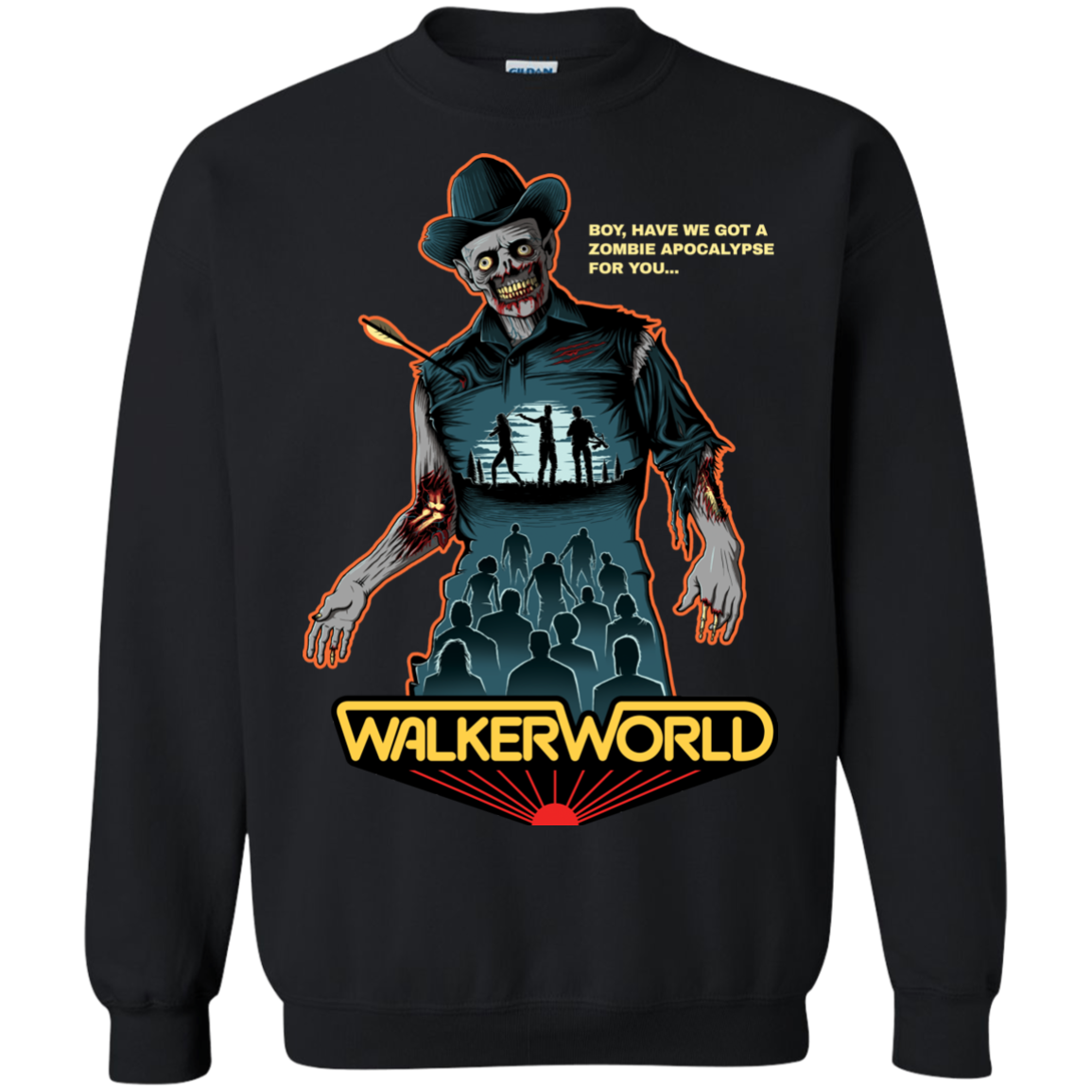 Walker World Crewneck Sweatshirt