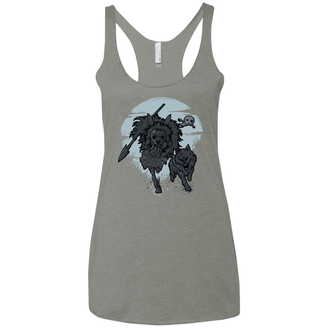 The Princess Women's Triblend Racerback Tank
